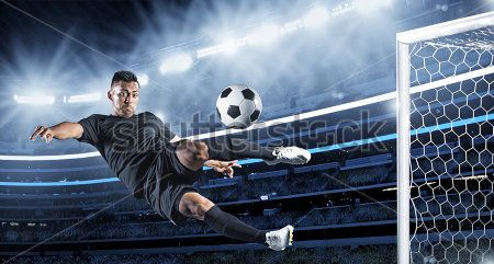 Каталог Фотообои футболист:  | Wall-Style