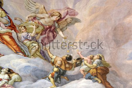Каталог Картина ангелы: Фреска | Wall-Style