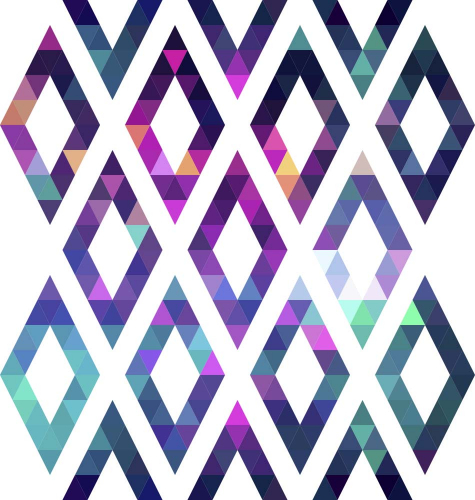 Каталог Фотообои ромбы:  | Wall-Style