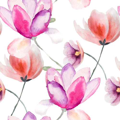 Каталог Картина акварельные цветы: Цветы и растения | Wall-Style