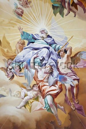 Каталог Картина ангелы: Фреска | Wall-Style