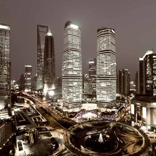 Каталог Фотообои шанхай в ночи:  | Wall-Style