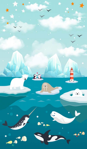 Каталог Картина на льдине: Детские | Wall-Style