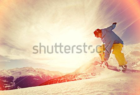 Каталог Фотообои сноубордист:  | Wall-Style