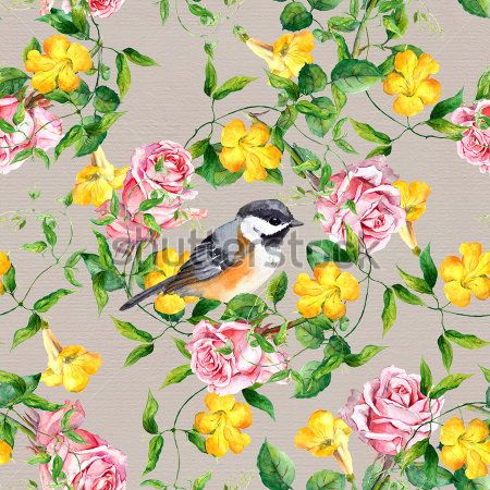 Каталог Фотообои цветы:  | Wall-Style