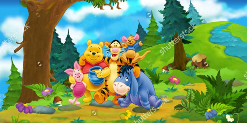 Каталог Картина вини пух в лесу: Мультфильмы | Wall-Style