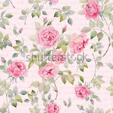 Каталог Картина розы: Бесшовные | Wall-Style