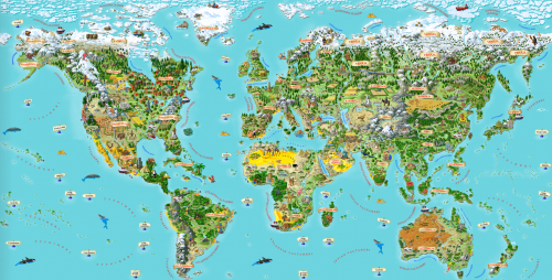 Каталог Фотообои карта историческая:  | Wall-Style