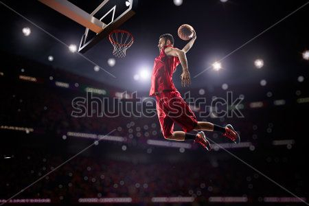 Каталог Фотообои баскетбольный бросок:  | Wall-Style