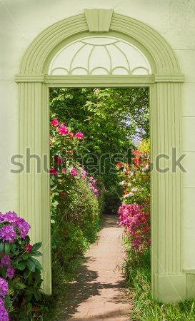 Каталог Фотообои дорожка в сад:  | Wall-Style