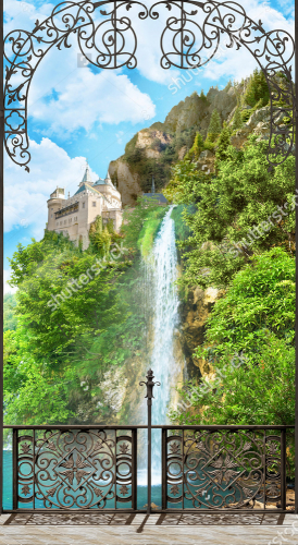 Каталог Картина арка: Современная фреска | Wall-Style