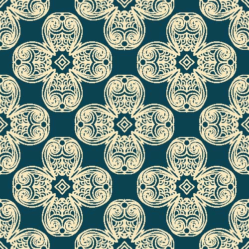 Каталог Картина цветочный паттерн: Бесшовные | Wall-Style