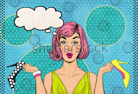 Каталог Картина девушка: Поп Арт | Wall-Style