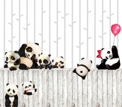 Каталог Фотообои панды:  | Wall-Style