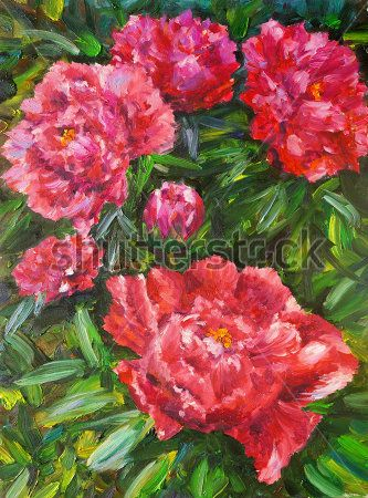 Каталог Фотообои пионы:  | Wall-Style