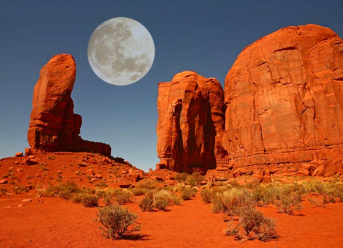 Каталог Фотообои луна в пустыне:  | Wall-Style