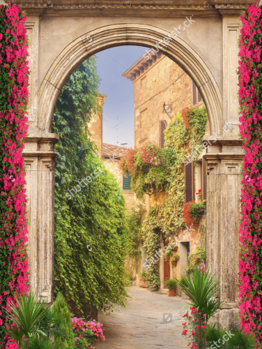 Каталог Фотообои старая улочка:  | Wall-Style