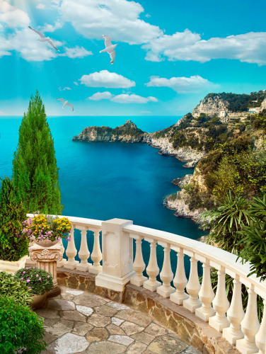 Каталог Фотообои балкон :  | Wall-Style