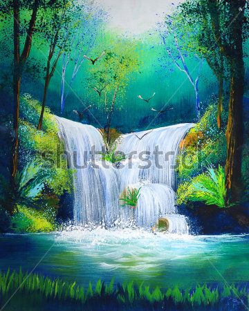 Каталог Фотообои водопад:  | Wall-Style