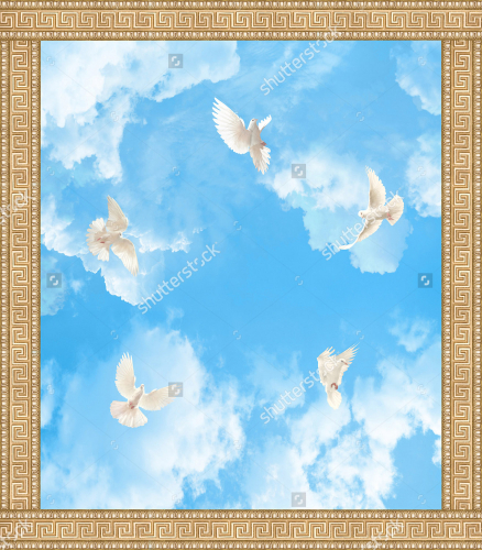 Каталог Фотообои потолочный декор:  | Wall-Style