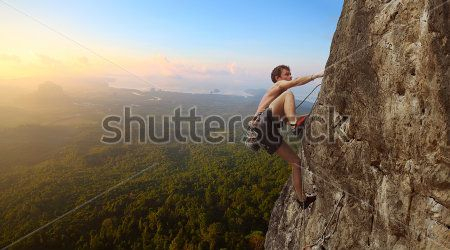 Каталог Картина альпинист: Спорт | Wall-Style