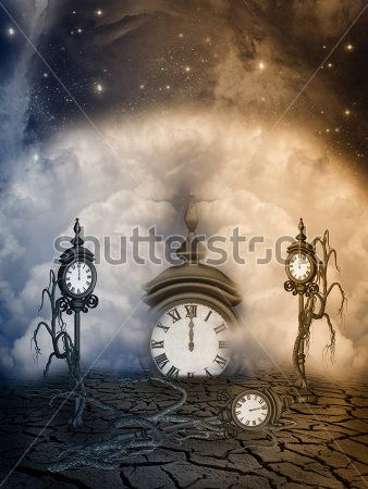 Каталог Картина сказочные часы: Фэнтези | Wall-Style