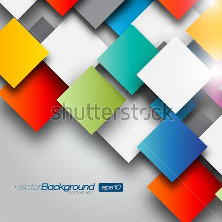Каталог Фотообои разноцветные квадраты:  | Wall-Style