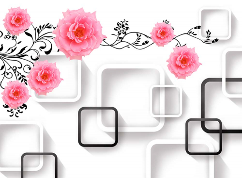 Каталог Фотообои пышные пионы:  | Wall-Style