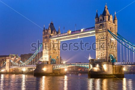 Каталог Картина тауэрский мост: Архитектура | Wall-Style