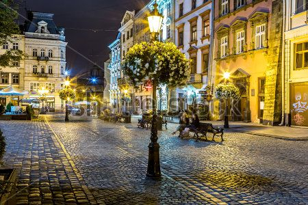 Каталог Фотообои улочка:  | Wall-Style