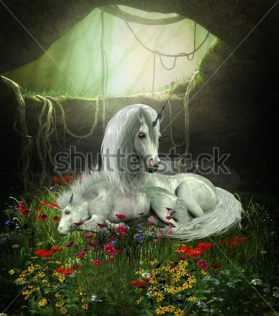 Каталог Фотообои единороги:  | Wall-Style