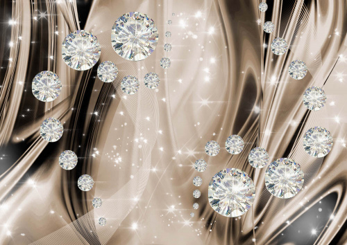 Каталог Фотообои бриллианты на шелке:  | Wall-Style