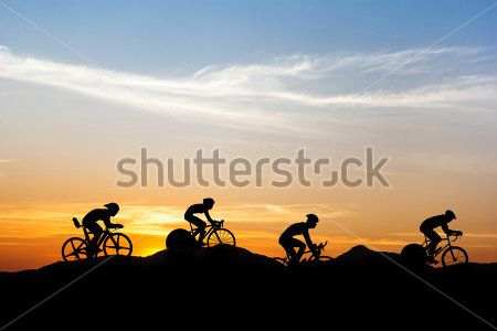 Каталог Картина велосипедисты: Спорт | Wall-Style