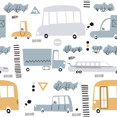 Каталог Картина машинки на дороге: Детские | Wall-Style