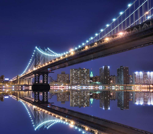 Каталог Фотообои ночной мост:  | Wall-Style