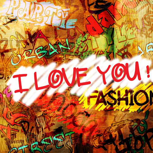 Каталог Фотообои граффити любовь:  | Wall-Style