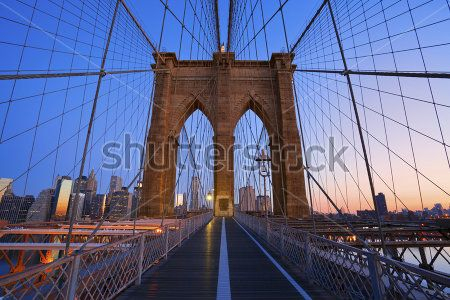 Каталог Фотообои бруклинский мост:  | Wall-Style