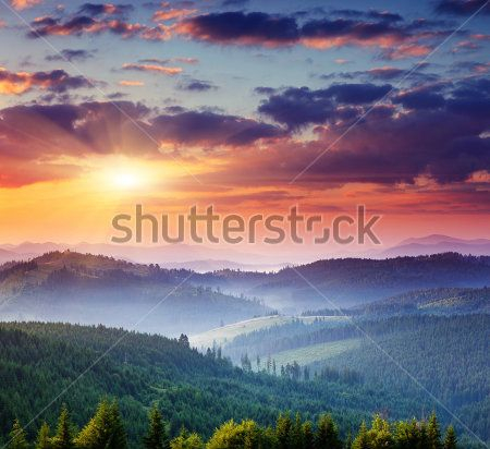 Каталог Картина горы: Природа | Wall-Style