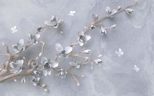 Каталог Фотообои цветущая ветвь:  | Wall-Style