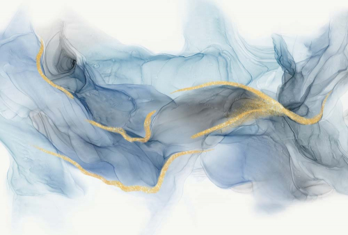 Каталог Фотообои alcohol ink с золотом:  | Wall-Style