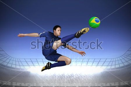 Каталог Фотообои футболист:  | Wall-Style