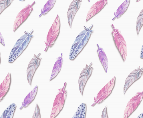 Каталог Фотообои разноцветные перья:  | Wall-Style