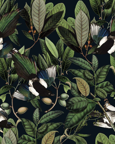 Каталог Фотообои листья из тропиков :  | Wall-Style