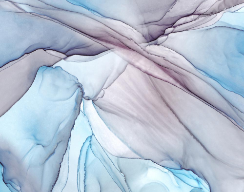 Каталог Фотообои арт флюид голубой:  | Wall-Style