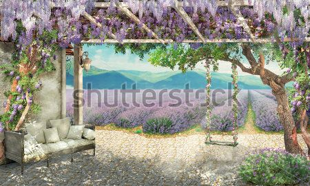 Каталог Фотообои цветочное поле:  | Wall-Style