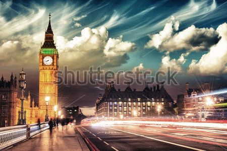 Каталог Фотообои биг-бен:  | Wall-Style