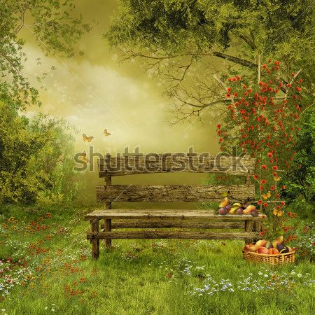Каталог Картина лавка в лесу: Фэнтези | Wall-Style