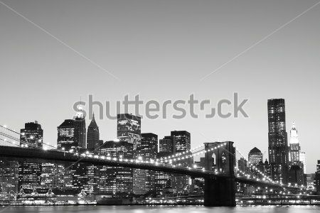 Каталог Картина бруклинский мост: Города | Wall-Style