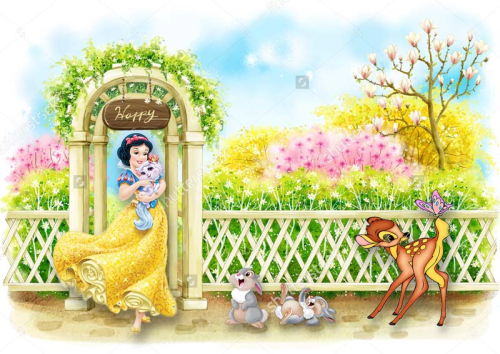 Каталог Фотообои белоснежка:  | Wall-Style