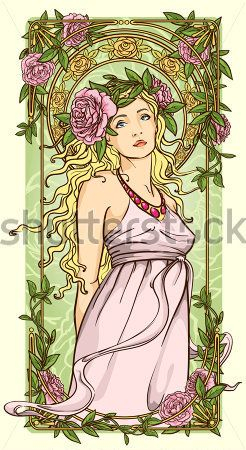 Каталог Картина леди в стиле модерн: Арт | Wall-Style